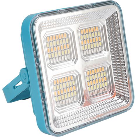 Tragbare magnetische LED-Solar-Arbeitsleuchte mit Solarfunktion für Camping und Notbeleuchtung im Freien (Blau) (1/5)