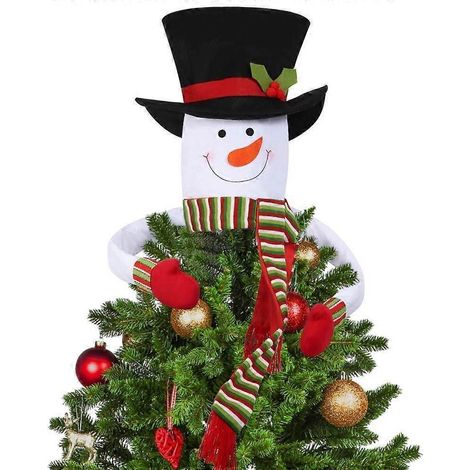 Umarmung Schneemann Weihnachtsbaumschmuck, Winter-Wohndekoration (1/5)