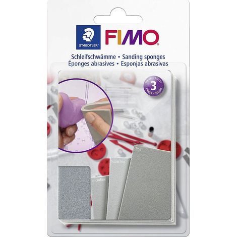 FIMO ACCESSORI - SET SPUGNETTE ABRASIVE (1/3)
