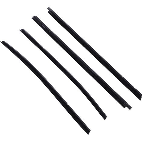 Kit de Joints d'étanchéité pour Vitres de Voiture, pour Double Cabine 2005-2015 68161-04050, Matériaux en Caoutchouc de qualité OEM, 4 Pièces pour le Confort des Passagers (1/5)