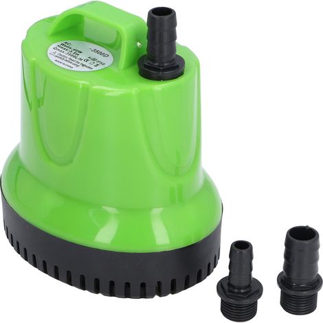 Pompe immergée 3500 L/h 60W pour fontaine piscine aquarium bassin cascade vidange prise UE 220-240V (1/5)