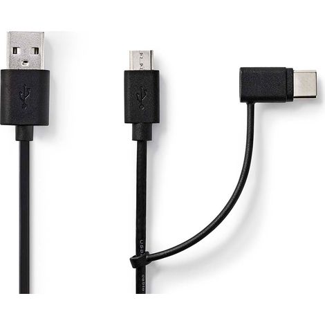 NEDIS CABO USB 2.0 2 EM 1
