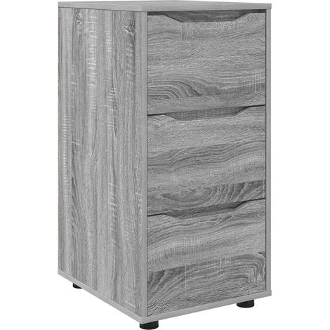 Maison Exclusive - Armadio Grigio Sonoma 40 x 48 x 81 cm Legno multistrato (1/5)