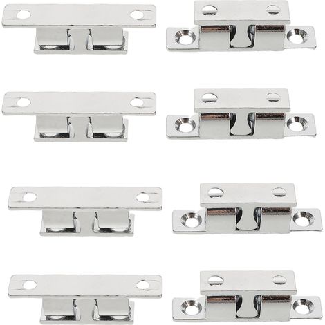 Lot de 4 loquets porte placard bateau en acier inoxydable avec réducti (1/5)