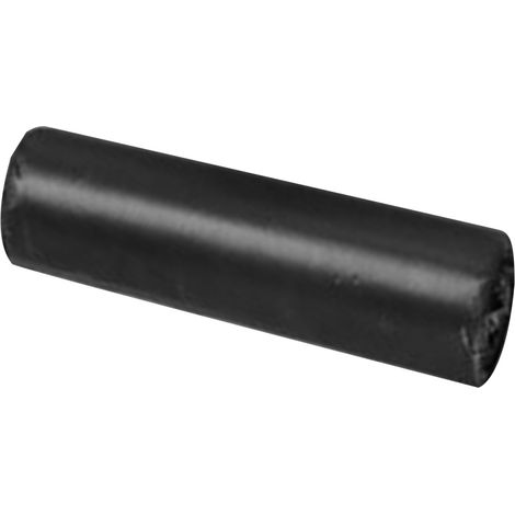 Sacs à déchets renforcés extra larges à bouche plate sacs poubelle pour cuisine salle de bain bureau noirs 20 pièces (1/5)