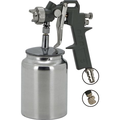 Pistola pintor carga inferior rápida