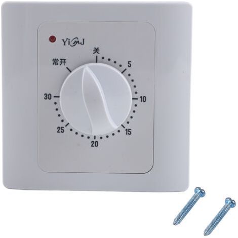 Pobite with timer, digital indoor outdoor timer, for fans light shaft lights (1/5)