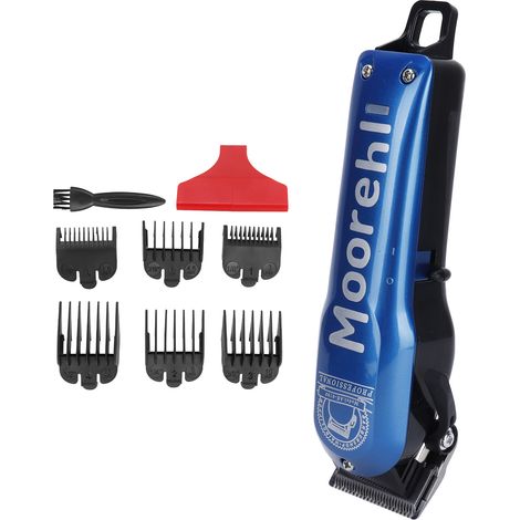 Tondeuse à cheveux professionnelle pour hommes, kit de toilettage électrique rechargeable, prise standard américaine 110-240 V (1/5)