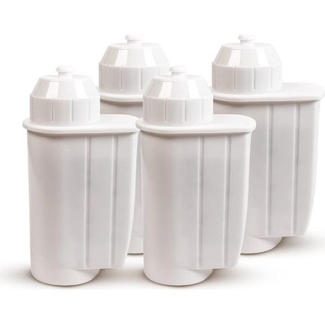 Filtres à eau adaptés aux séries Siemens EQ, EQ6, EQ9, EQ500, Brita Intenza - Filtre à eau adapté à la cafetière Siemens EQ6 - Brita Intenza 575491 - Bosch TCZ7003, TCZ7033 - Blanc 4 pièces (1/4)