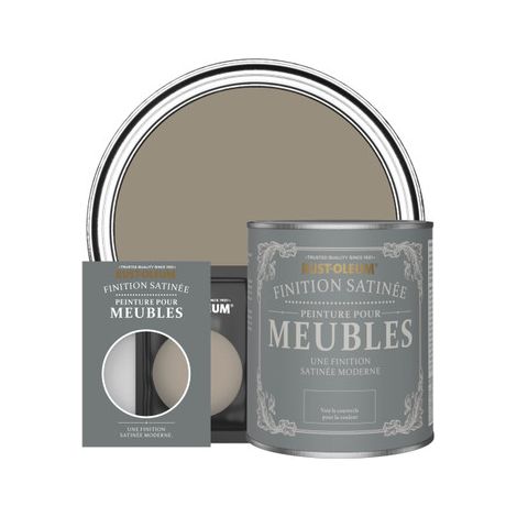 Peinture pour Meubles Finition Satinée - Cacao (1/3)