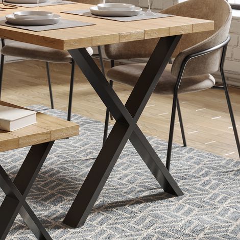Gambe per tavolo , Nero, 70 x 72 cm A X, Vicco (1/5)
