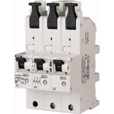 Eaton LSHU-E35/3-KL Interruptor Automático Miniatura Blanco 35A 400V