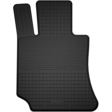 Alfombrilla universal de goma para el conductor, compatible con: Mercedes C W204 sedán, familiar y coupé (2007-2014).