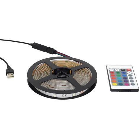 Ruban 90 Leds "15 Couleurs" 3m Multicolore (1/5)