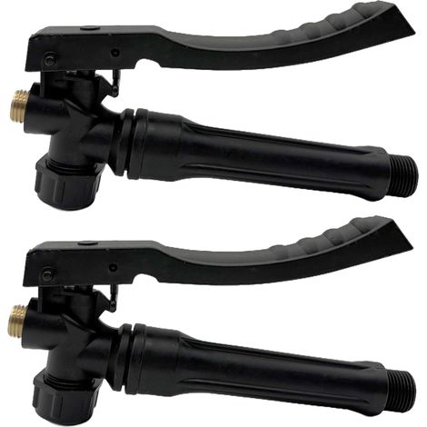 2 pcs Poignée de pulvérisation pour pulvérisateur à Pression Pièces pour Pulvérisateurs Agricoles Pompe de Jardin poignée de pulvérisateur,Interrupteur de poignée pulvérisateur Manuel (M18 M14)