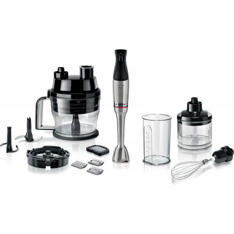 Bosch Haushalt ErgoMaster Serie 6 Frullatore ad immersione 1200 W con misurino, con Shaker, Multifunzione, Sbattitore,