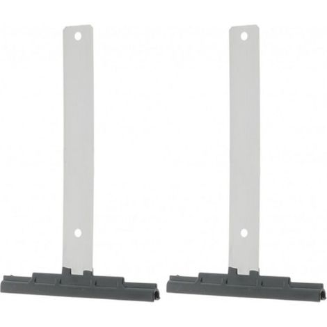 2x Attache tablier souple de volet roulant en acier inoxydable à visser longueur 180mm pour lames d'épaisseur 7 à 9mm Ressort Fenêtre Suspension Fixation (1/3)