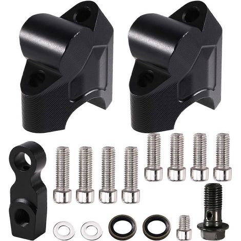 Accessoires moto Rehausseur de guidon pour noir (1/5)