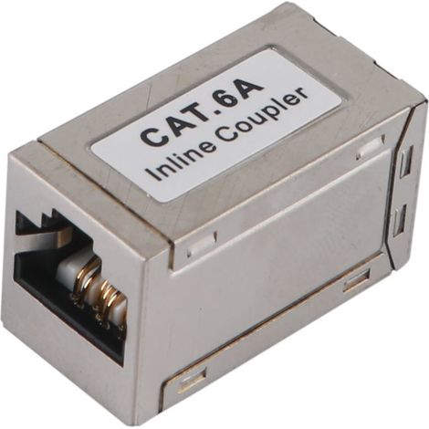 Equip Verbinder Cat6A 2x RJ45 1:1 voll geschirmt