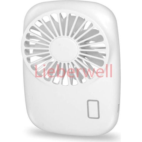 Mini ventilateur portatif puissant petit ventilateur personnel portable vitesse réglable poche rechargeable USB (1/5)