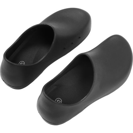 Chaussures anti-dérapantes Chef EVA imperméables antidérapantes confortables pour voyage extérieur Noir Taille 42 271.5mm (1/5)