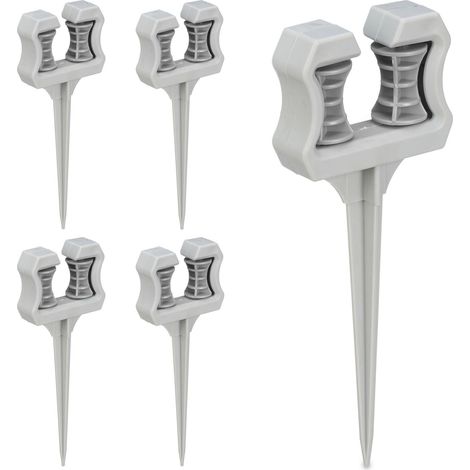 Schlauchfuhrung gartenschlauch 5er set