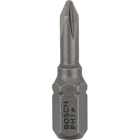 Bosch 2 607 001 510 - de punta di cacciavite extra dura - PH 1, 25 mm (confezione de 25)