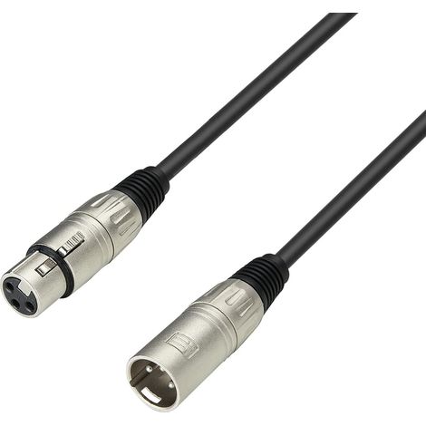 1 Câble micro,Connecteur XLR femelle,Câble symétrique,Connecteur XLR mâle,Studio et scène