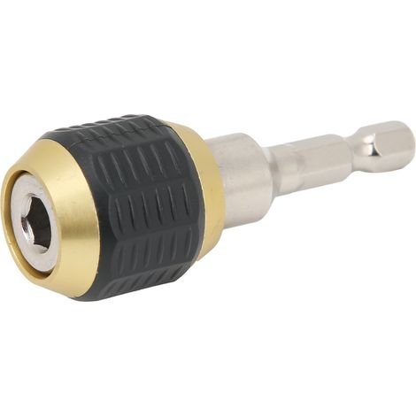 Adaptateur changement rapide pour forets 1/4in, connecteur hexagonale, convertisseur pop-up outil 60mm/2,4in (1/5)