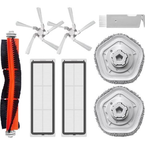 Ricambi per robot aspirapolvere e lavapavimenti Bot W10 / W10 Pro: spazzola laterale, filtro HEPA principale e salviette detergenti. (1/5)