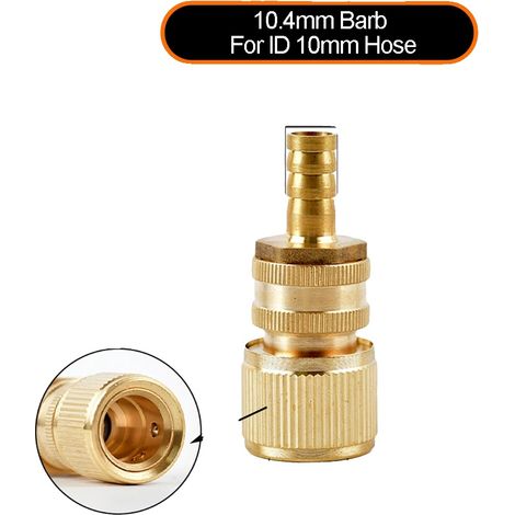 Adattatore per tubo flessibile, funzione di connessione rapida, struttura in ottone resistente, K (1/2)