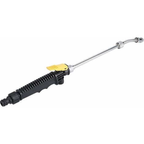 Lance de pulvérisation Pulvérisateur à Pression réglable Pulvérisateur Haute Pression 48 cm avec Outil d'arrosage à poignée Amovible (1/4)