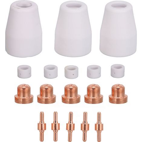Consommables de découpe Plasma, Machine de découpe portative légère pour CUT‑40 CUT‑50 LGK‑40, 18 pièces (1/5)