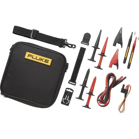 Fluke TLK289 Kit per multimetri composto da: cavi, puntali, pinze, TcK e TPAK (1/5)