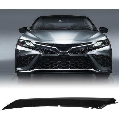 Frontstoßstangen- und Scheinwerferzierleiste, kompatibel mit Toyota Camry SE/XSE ab 2018 (einseitig mit Luftpolsterfolie verpackt), links: 5271306100 (1/5)