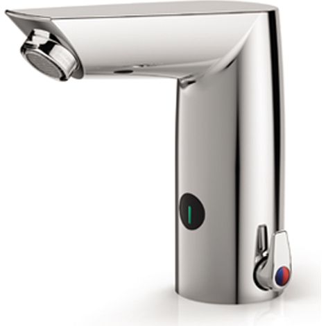 Rubinetto lavabo elettronico Dmp Greenmix fotocellulla miscelatore 230 V