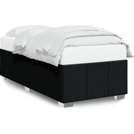 Maison Exclusive - Giroletto senza Materasso Nero 80x200 cm Tessuto (1/5)