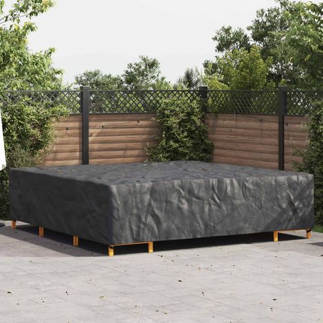 Möbelbezug Uni Schwarz 300 x 300 x 70 cm 600D