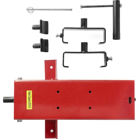 Palan de moto avec support d'entretien de verrouillage de sécurité pour ateliers de réparation de garages 1100LBS 500KG (1/5)
