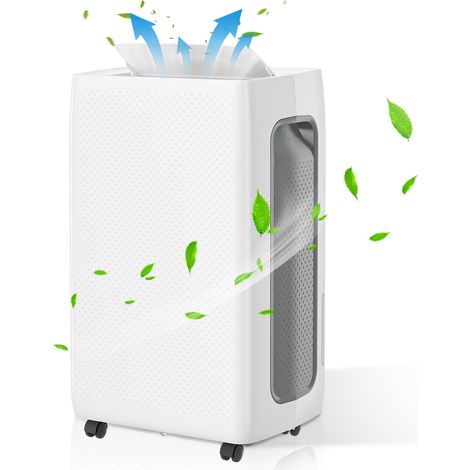 TolleTour Déshumidificateur d'air 26 L/24 h pour 20–25 m², 43 dB et 2 vitesses (1/5)