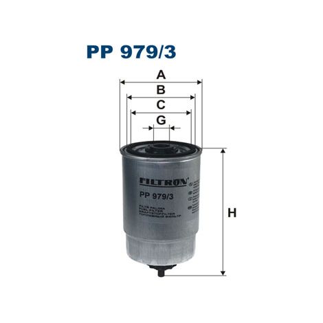 Kraftstofffilter PP979/3 Filtron
