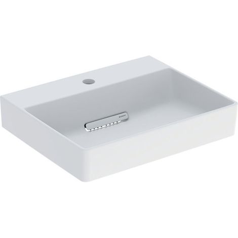 Geberit ONE Lavabo sobre encimera, salida horizontal, blanco (1/5)
