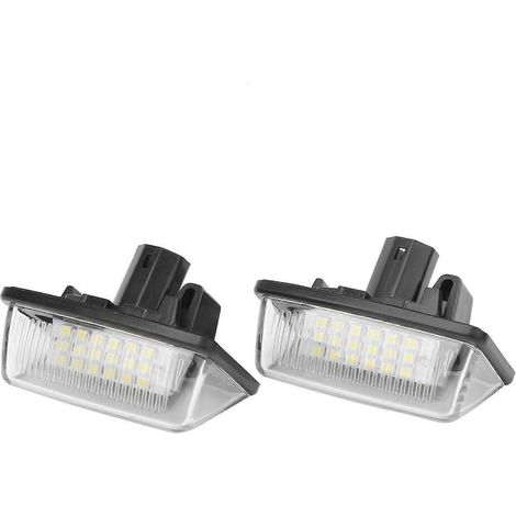 Stück LED-Kennzeichenbeleuchtung, 6500 K, geringer Stromverbrauch, passend für Corolla/Crown/Starlet