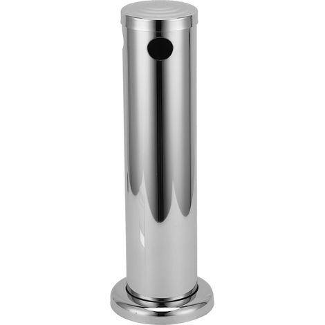 Tour de Bière en Acier Inoxydable à 2 Robinets Colonne de Distribution de Boissons avec Outils de Fixation (1/5)