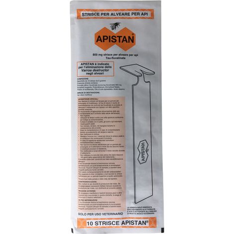 Apistan strisce anti-varroa (1 cf. da 10 strisce)