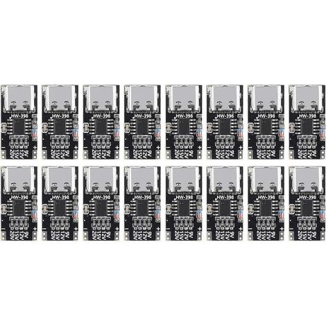 16pcs carte leurre USB-C PD Type C PD/QC, sortie DC 9V 12V 15V 20V, pour portable, routeur et optique (1/5)