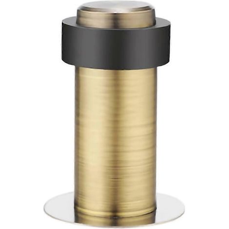Butée de porte robuste en acier inoxydable, à fixer au sol, avec amortisseur en caoutchouc, couleur C, 55 x 60 mm ou 55 x 45 mm (1/5)