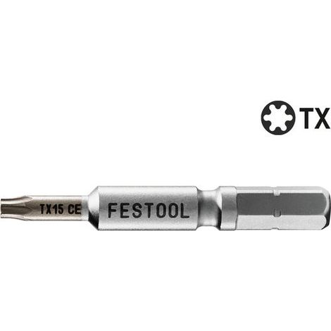 Fresa FESTOOL TX 15-50 Centro - 2 piezas - 205079