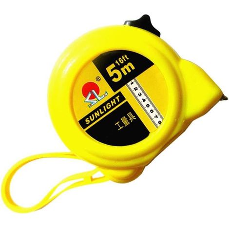 Ruban acier métrique rétractable, pour menuiserie et atelier (1/5)