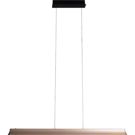 Suspension barre LED 38W CCT noir/or Maxlight P0594 (1/5)